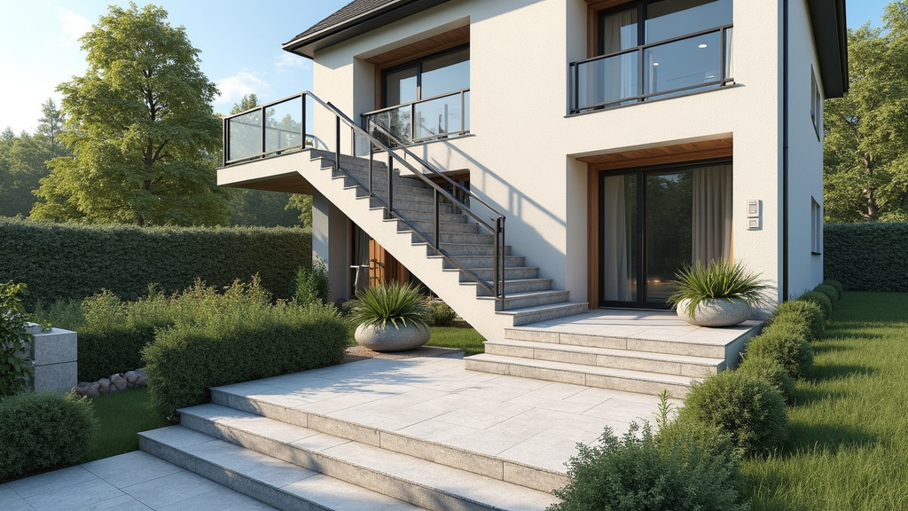 Monte escalier extérieur résistant aux intempéries installé à Bédarrides