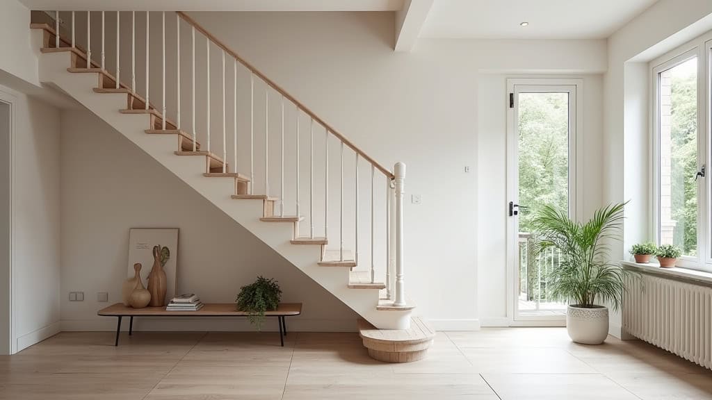 Monte-escalier installé à l’intérieur d’une maison à Mézières-sur-Couesnon