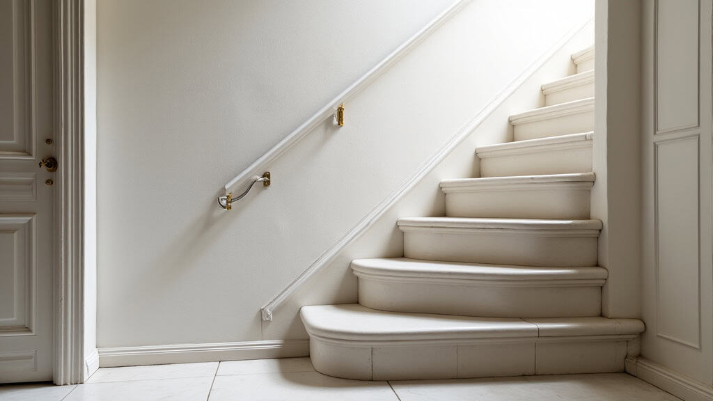 Monte-escalier installé avec intégration discrète dans une décoration ancienne