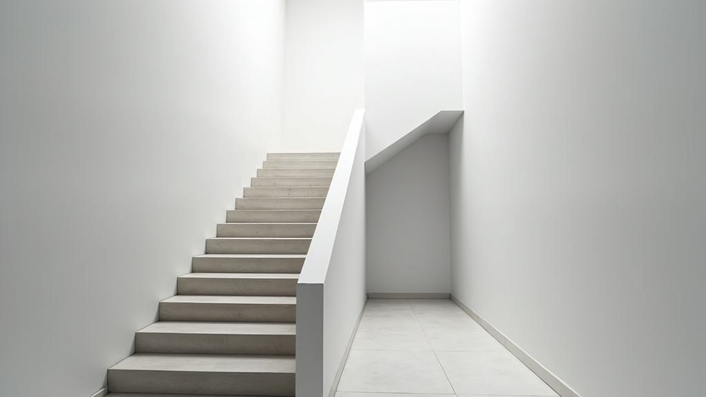 Monte-escalier installé dans un escalier collectif d