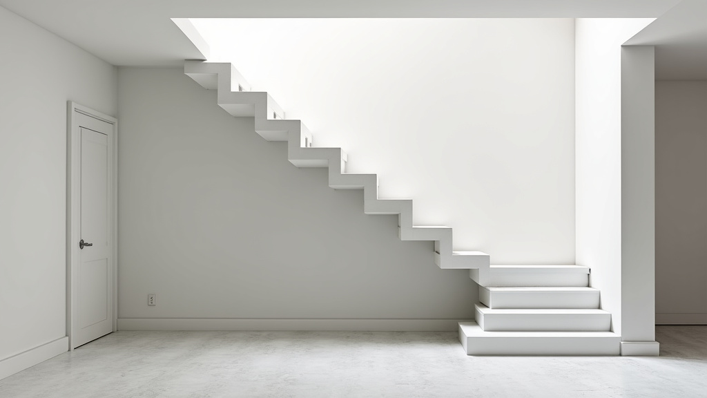 Monte-escalier installé dans un intérieur moderne à Bessan