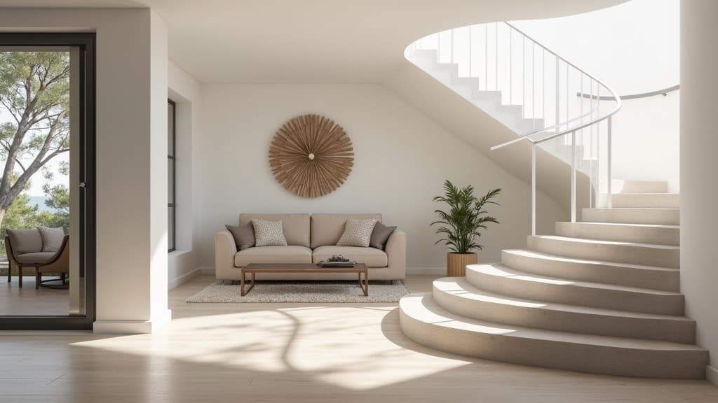 Monte escalier installé dans une maison à La Motte-d