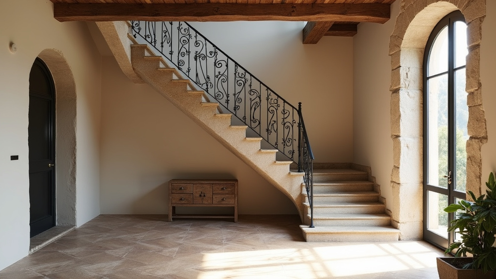 Monte-escalier installé dans une maison ancienne à La Vespière-Friardel