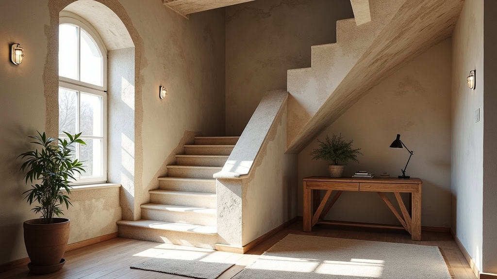 Monte-escalier installé dans une maison ancienne à Lantic