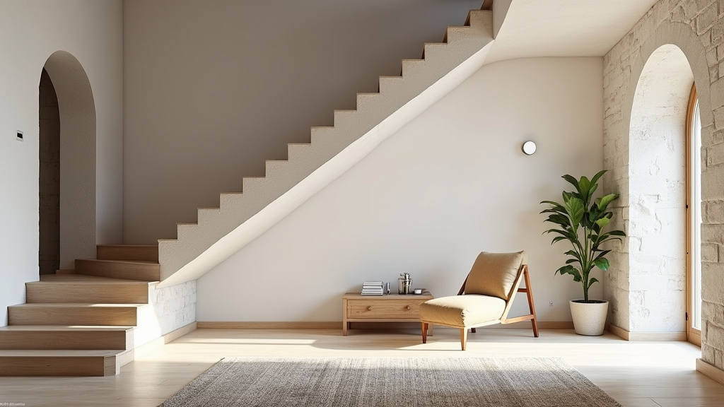 Monte-escalier installé dans une maison traditionnelle à Gonnehem