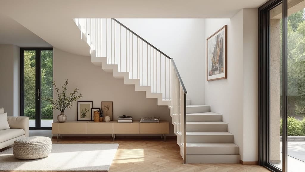 Monte-escalier installé dans une maison typique de Montsoult