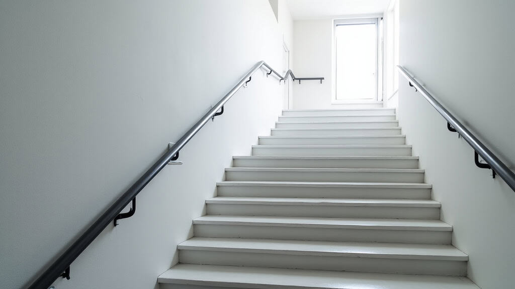 Monte-escalier installé sur un escalier tournant à Tour-en-Sologne