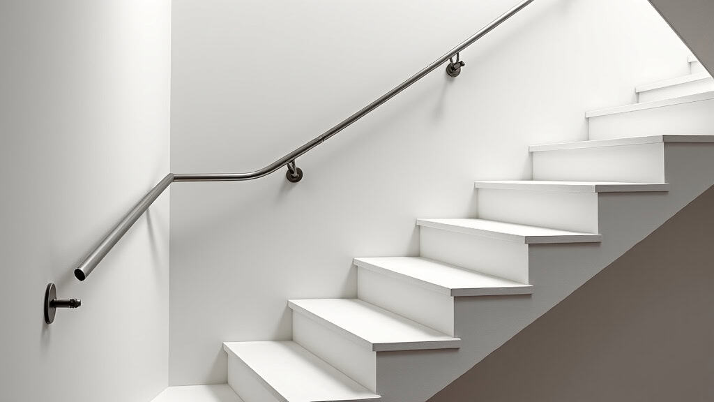 Monte-escalier installé sur un escalier tournant dans une maison à Villegly