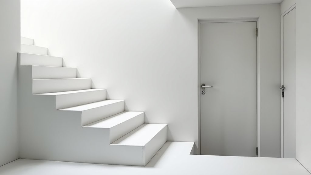 Monte-escalier intégré discrètement dans un intérieur moderne à Woincourt