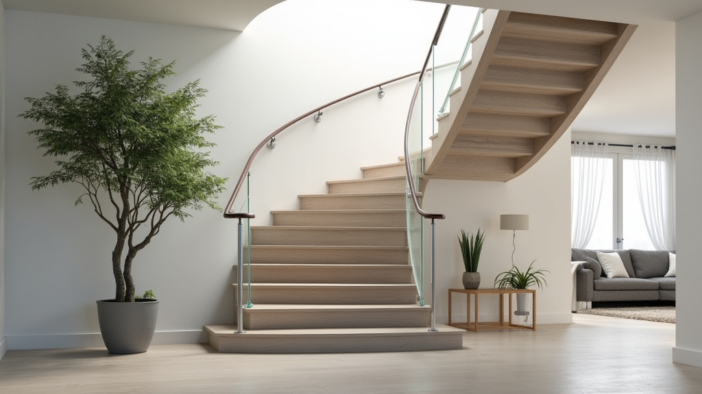 Monte-escalier moderne avec rail sur mesure et siège ergonomique à Bormes-les-Mimosas