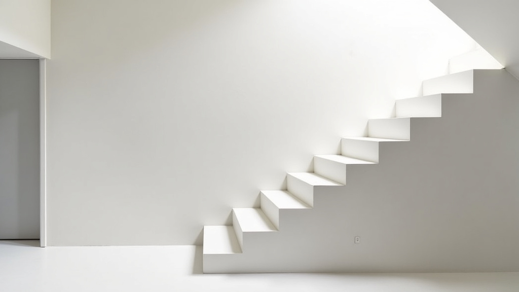 Monte-escalier terminé et en fonctionnement dans une maison à Lecci