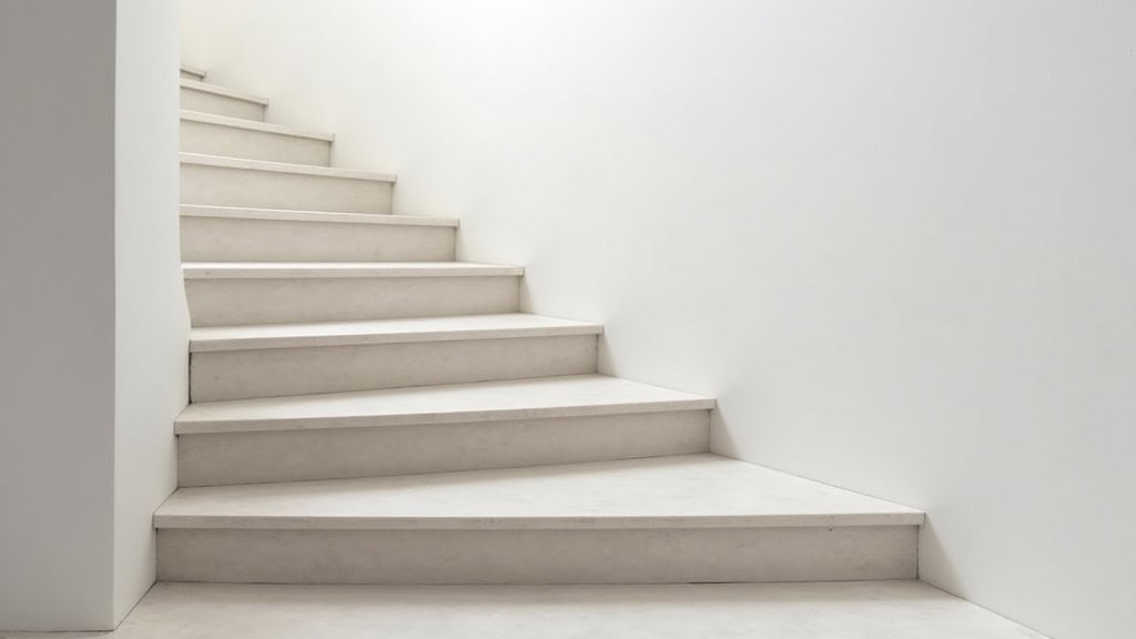 Monte-escalier terminé et intégré dans une maison de Le Plessis-Bouchard