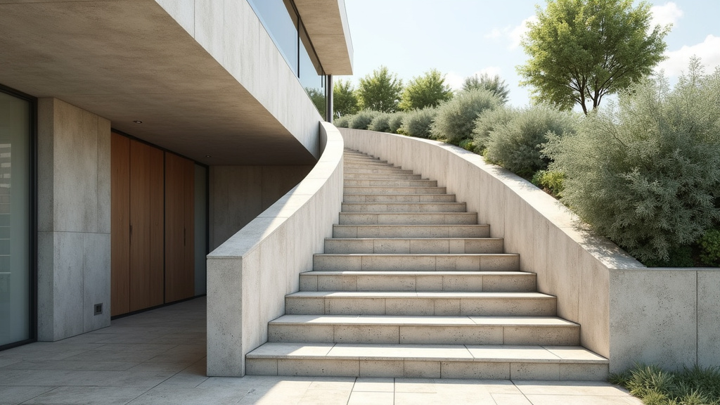 Monte-escalier tournant en cours d