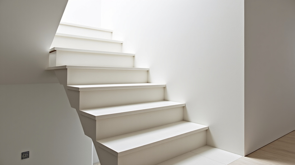 Monte-escalier tournant installé dans un escalier à virage à Beaujeu, illustrant une solution sur mesure pour escaliers complexes