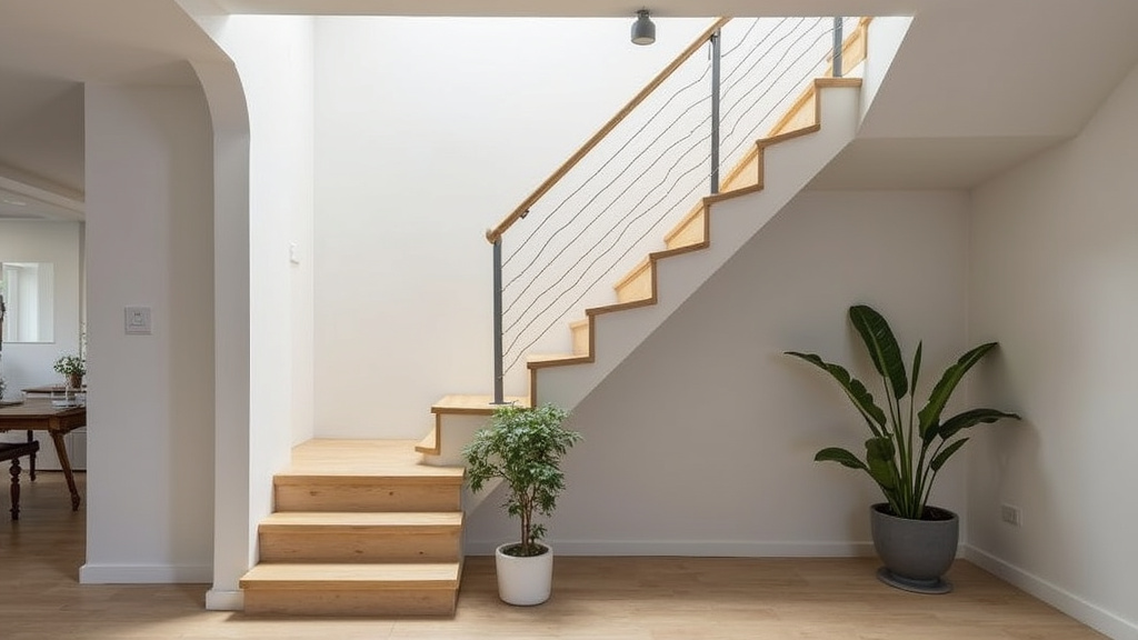 Monte-escalier tournant installé dans un escalier en colimaçon à Mormoiron