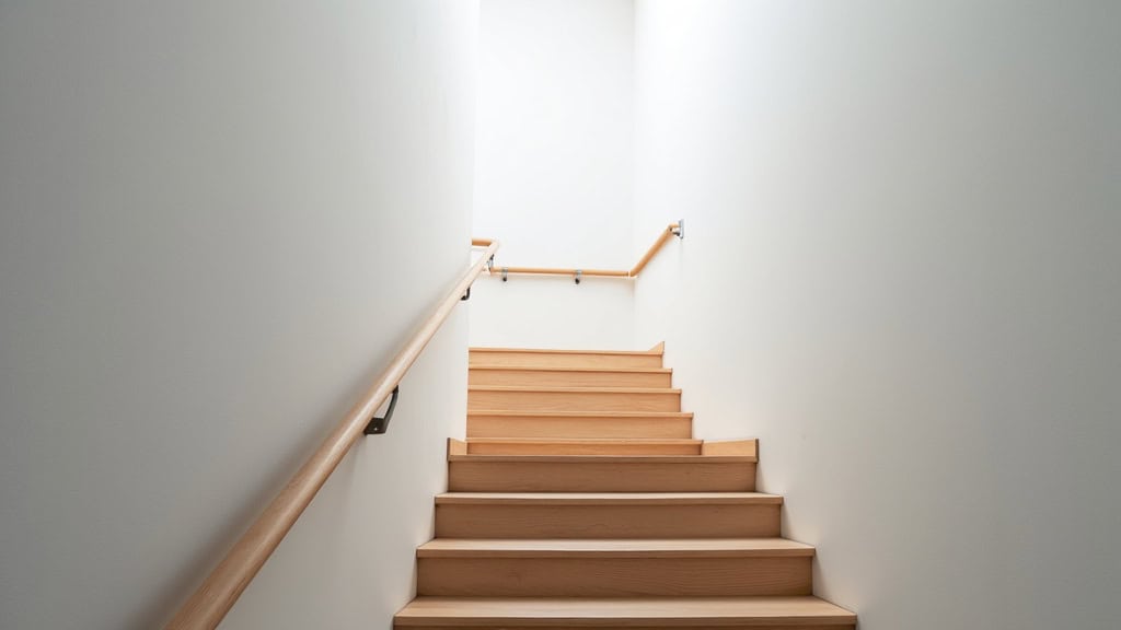 Monte-escalier tournant installé dans un escalier intérieur à Waldighofen