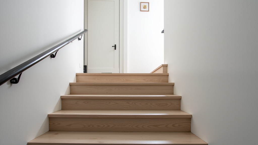 Monte-escalier tournant installé dans une habitation à Beaucamps-le-vieux