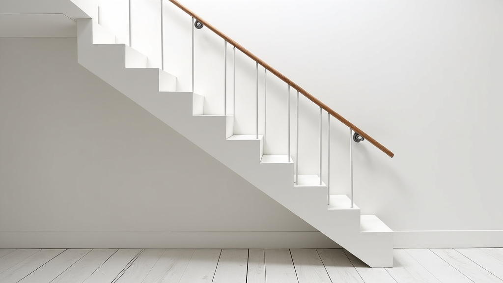 Monte-escalier tournant installé dans une maison à Cadolive avec rail sur mesure