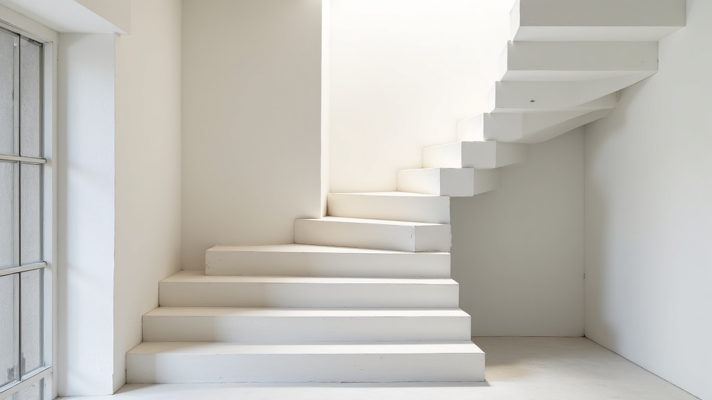 Monte-escalier tournant installé dans une maison à Caunes-Minervois