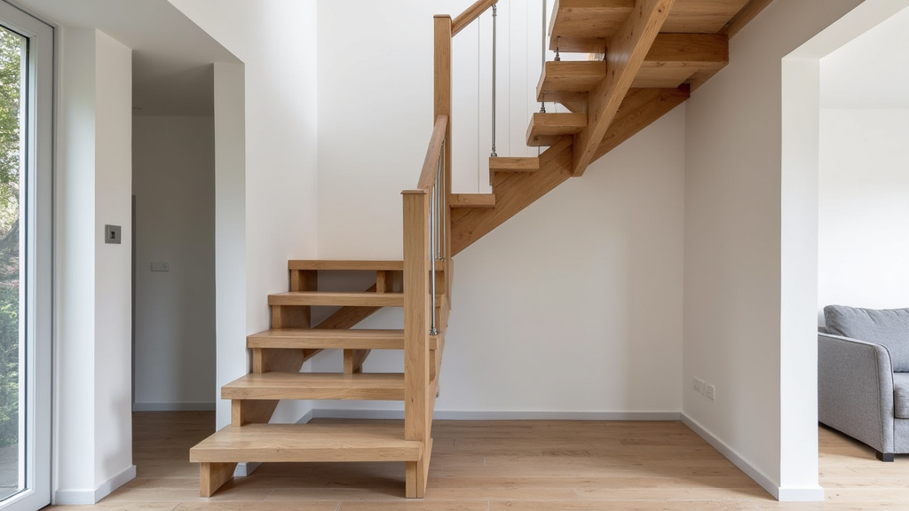 Monte-escalier tournant installé dans une maison à Chavenay avec escalier en colimaçon