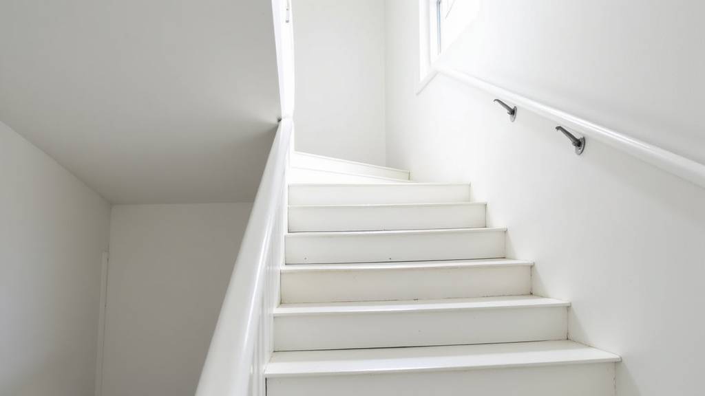 Monte-escalier tournant installé dans une maison à Coincy avec une vue sur l