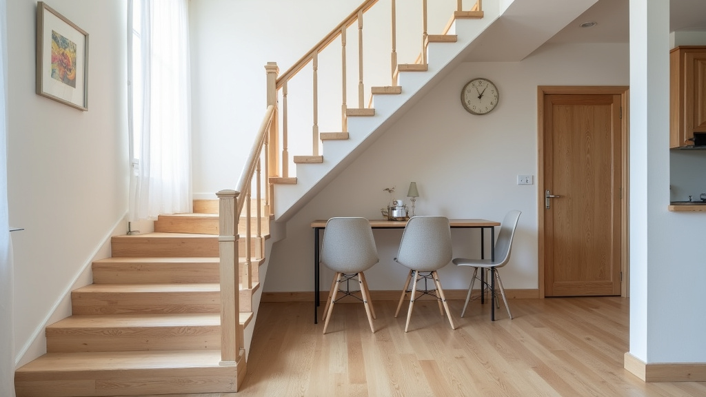 Monte-escalier tournant installé dans une maison à Guilliers (56490)