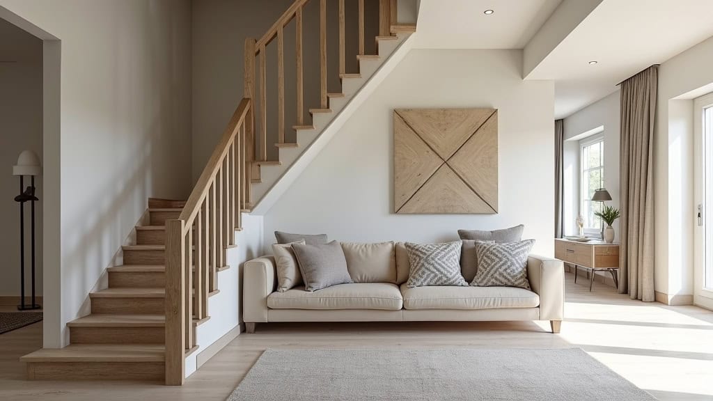 Monte-escalier tournant installé dans une maison à Marmagne, Cher (18500)