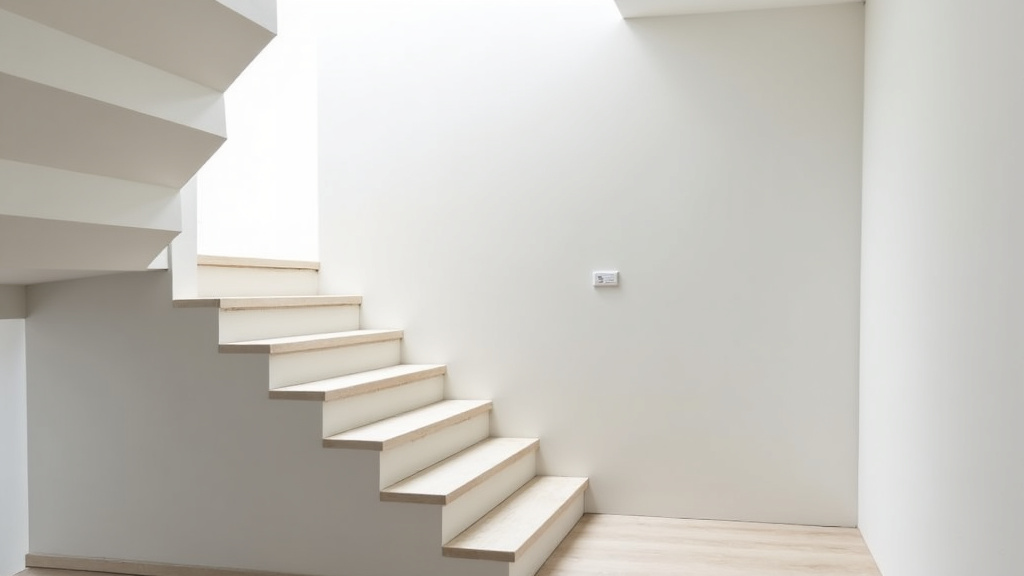 Monte-escalier tournant installé dans une maison à Perthes