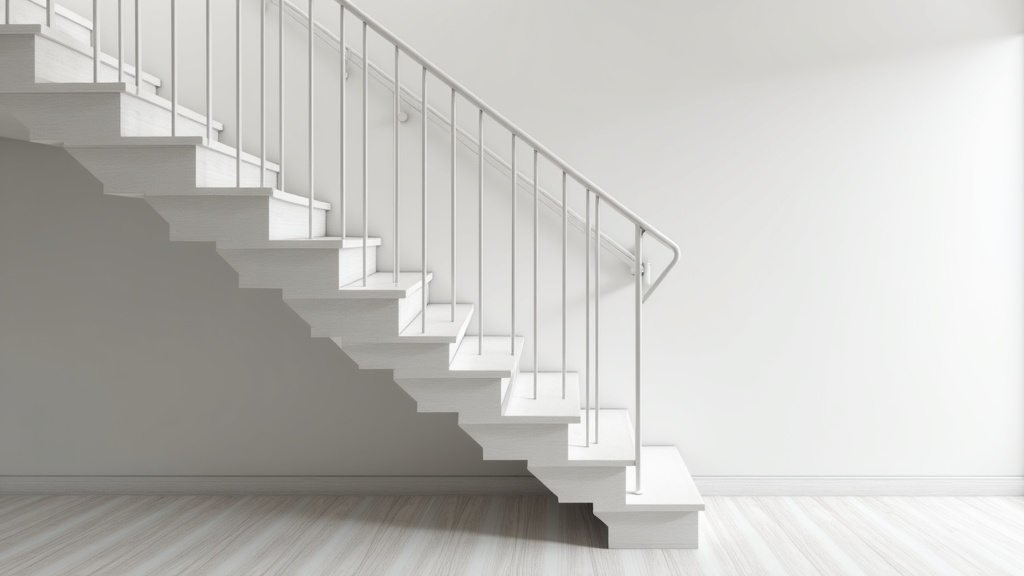 Monte-escalier tournant installé dans une maison à Thénac, Charente-Maritime