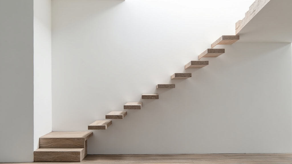 Monte-escalier tournant installé dans une maison à Val-d