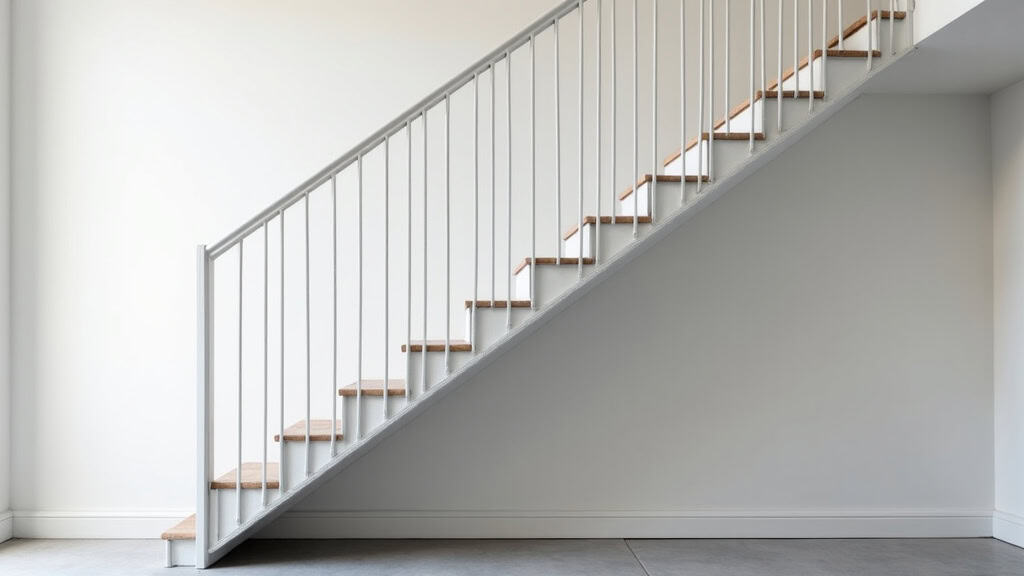 Monte-escalier tournant installé dans une maison à Vulaines-sur-Seine