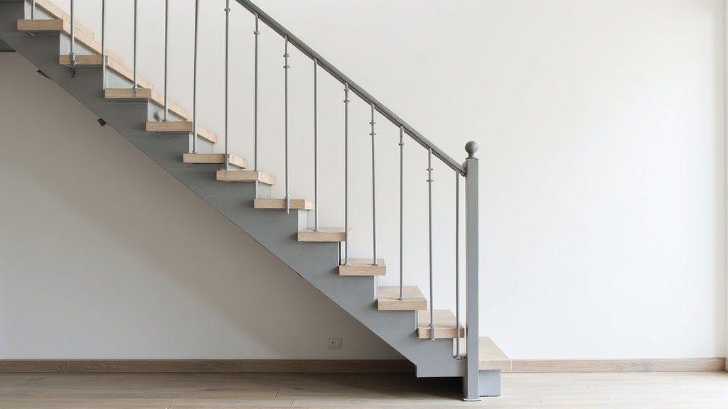 Monte-escalier tournant installé dans une maison à Wattignies avec virage sur l’escalier