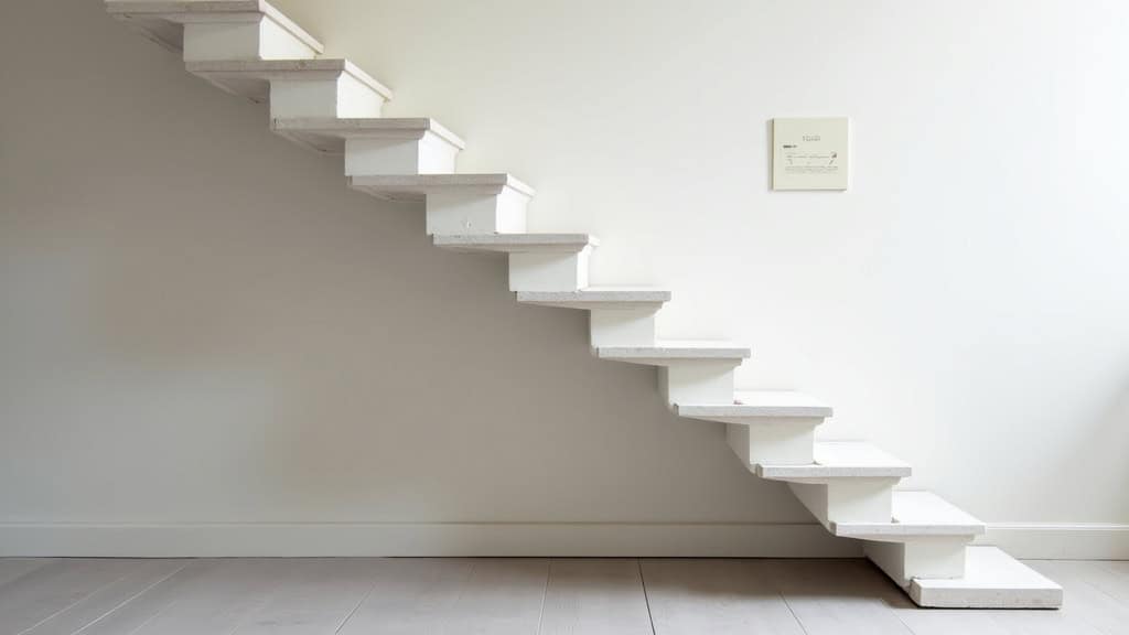 Monte-escalier tournant installé dans une maison à Woincourt