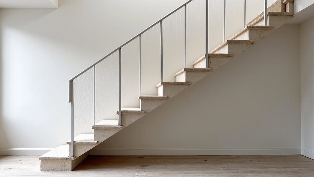 Monte-escalier tournant installé dans une maison ancienne à Angerville-l