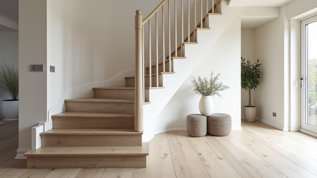 Monte-escalier tournant installé dans une maison de Fraisses