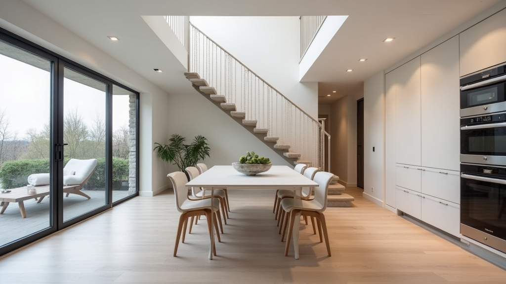 Monte-escalier tournant installé dans une maison de Groslée-Saint-Benoit