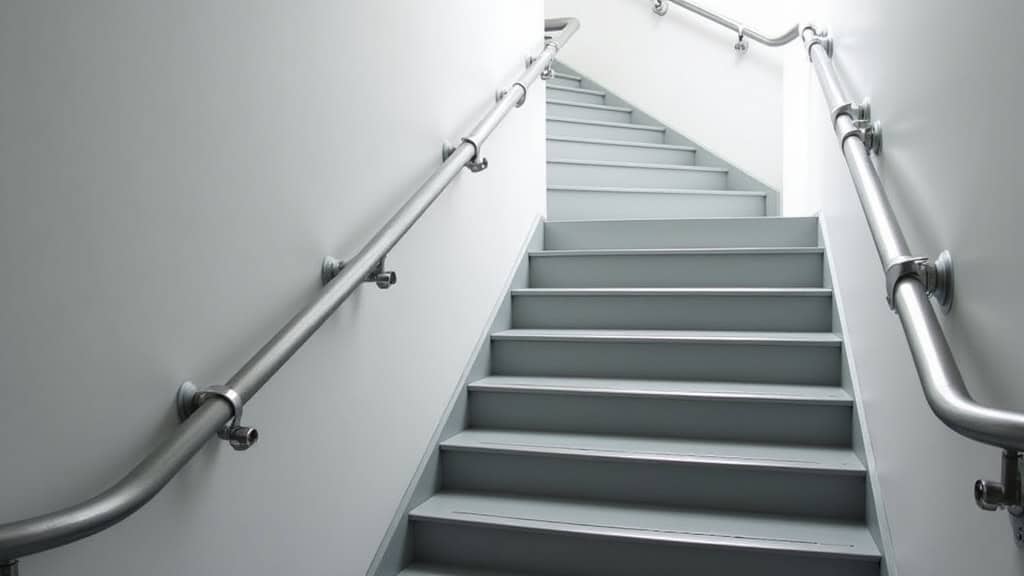 Monte-escalier tournant installé sur un escalier avec virage à Abzac