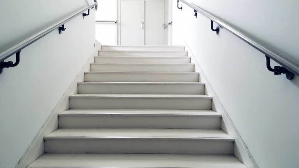 Monte-escalier tournant installé sur un escalier avec virage à Bidart