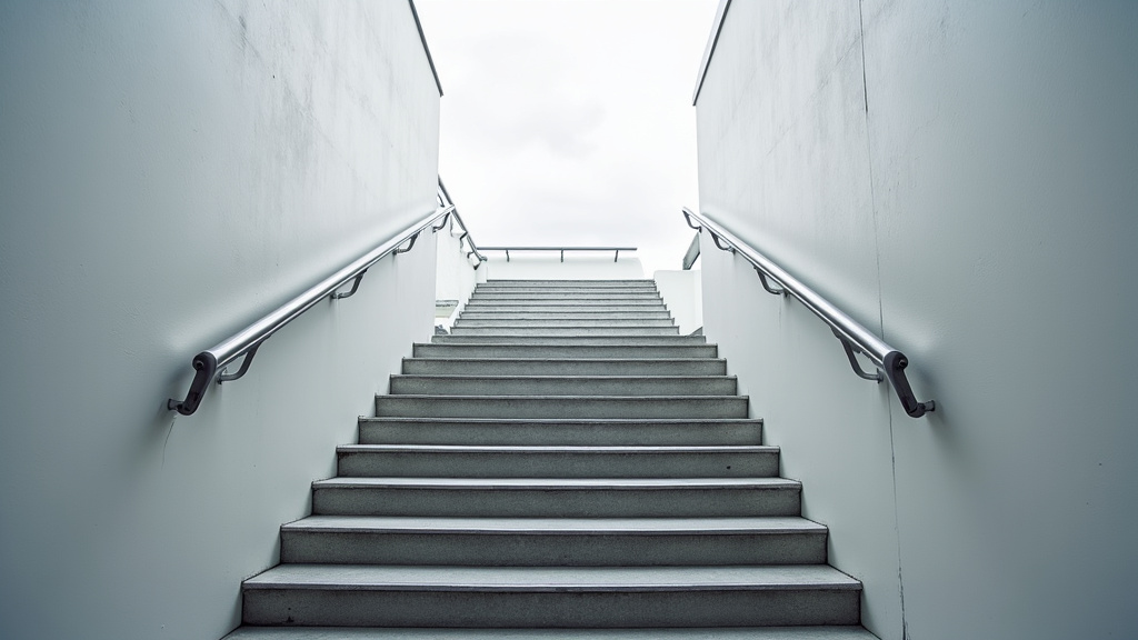 Monte-escalier tournant installé sur un escalier en colimaçon à Altkirch