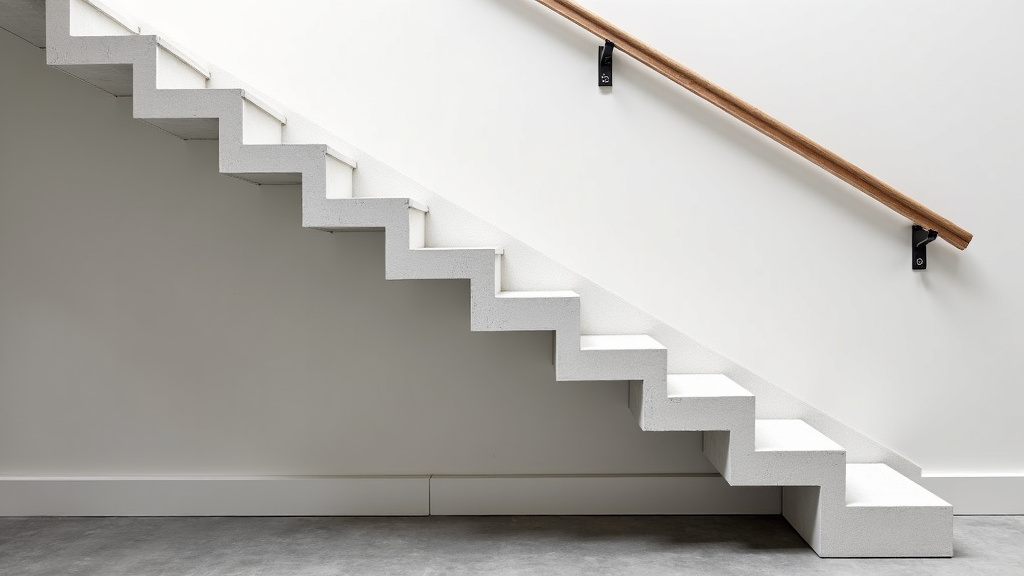 Monte-escalier tournant installé sur un escalier en colimaçon à Auchy-lès-Hesdin