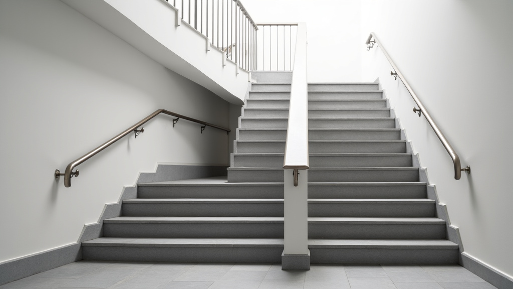 Monte-escalier tournant installé sur un escalier en colimaçon à Barc