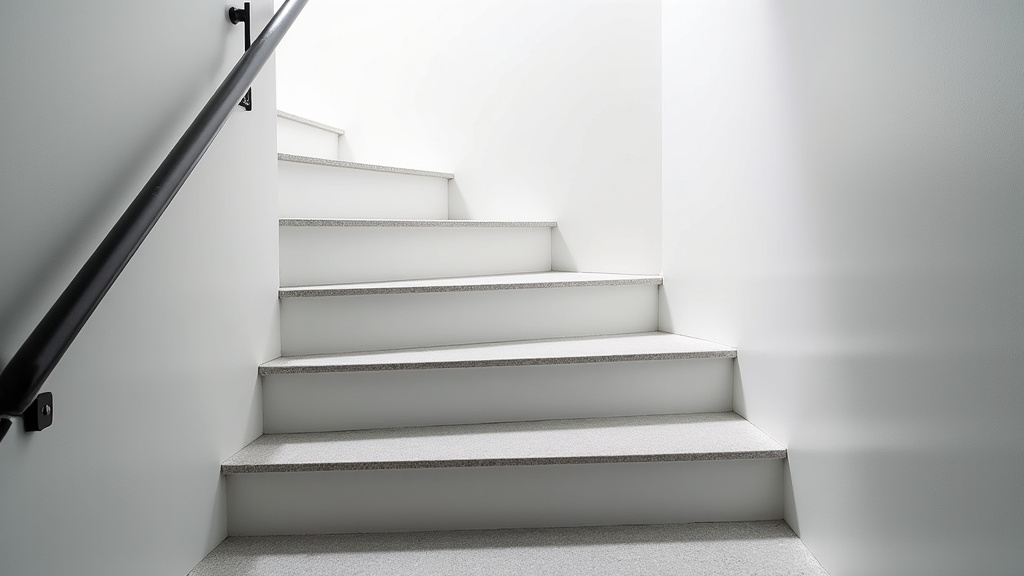 Monte-escalier tournant installé sur un escalier en colimaçon à Boigny-sur-Bionne