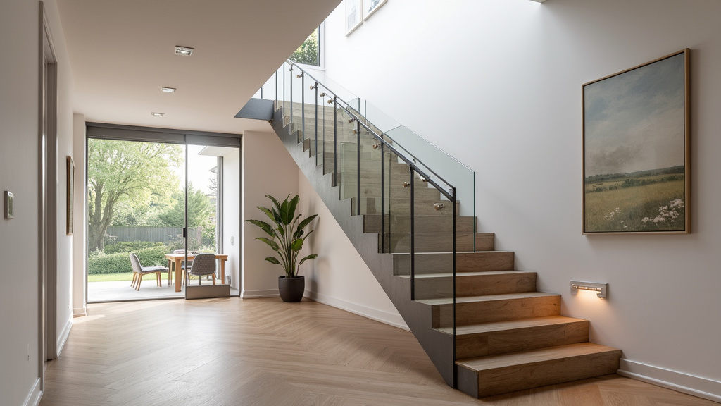 Monte-escalier tournant installé sur un escalier en colimaçon à Bollène