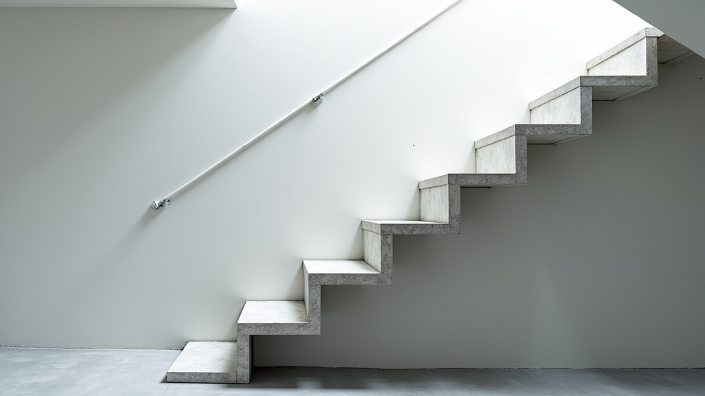 Monte-escalier tournant installé sur un escalier en colimaçon à Lentilly