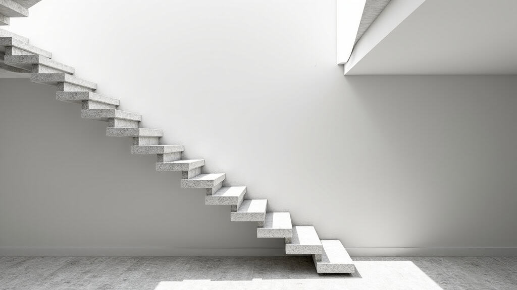 Monte-escalier tournant installé sur un escalier en colimaçon à Pleslin-Trigavou