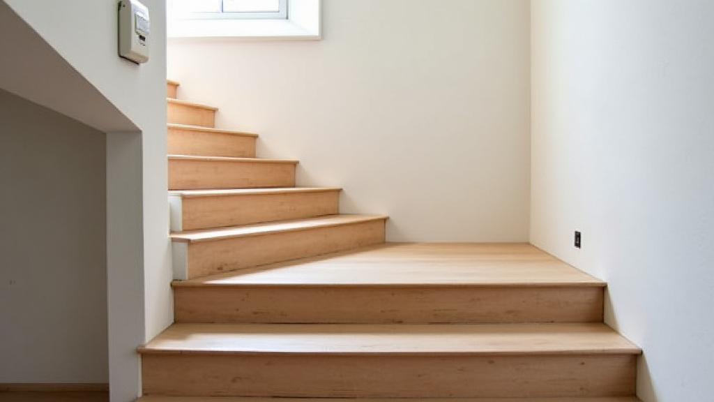 Monte-escalier tournant installé sur un escalier en colimaçon dans une maison ancienne à Saint-Marcel