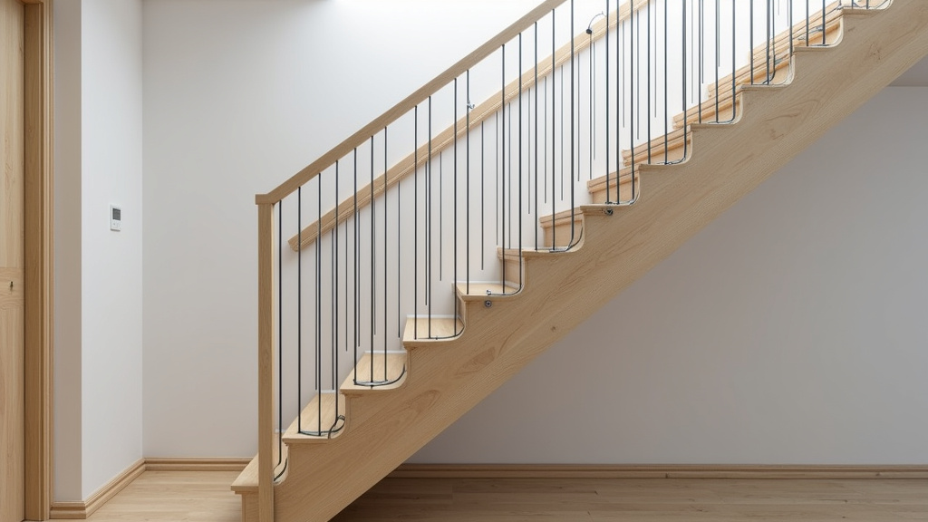 Monte-escalier tournant sur rail sur mesure dans un escalier en colimaçon à Étueffont