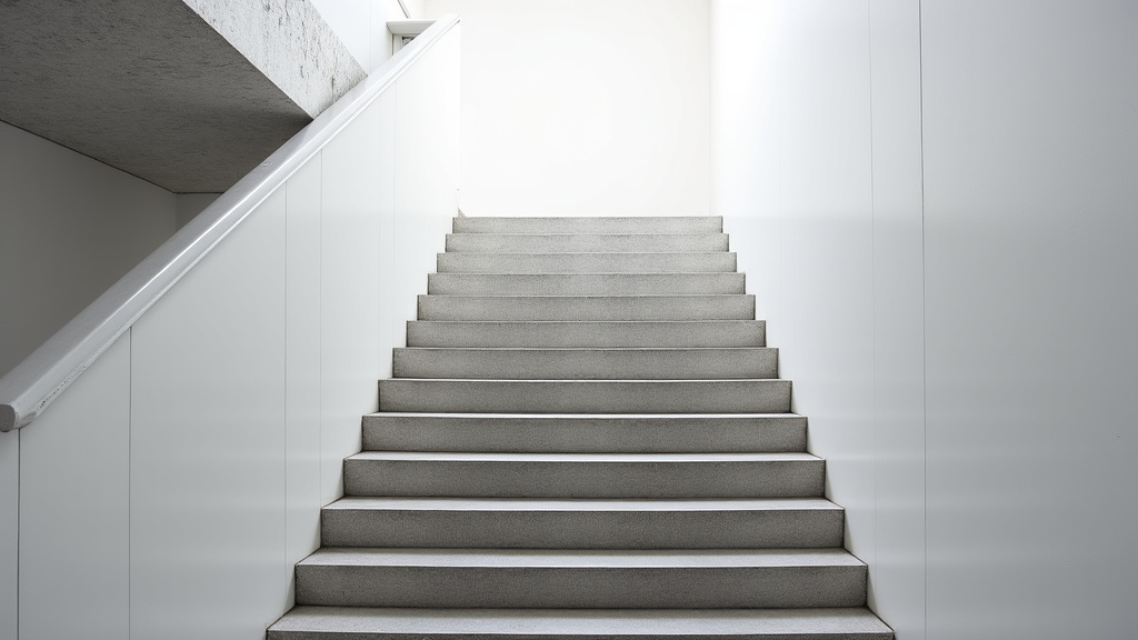 Monte-escalier tournant sur un escalier en colimaçon à Bray-sur-Somme