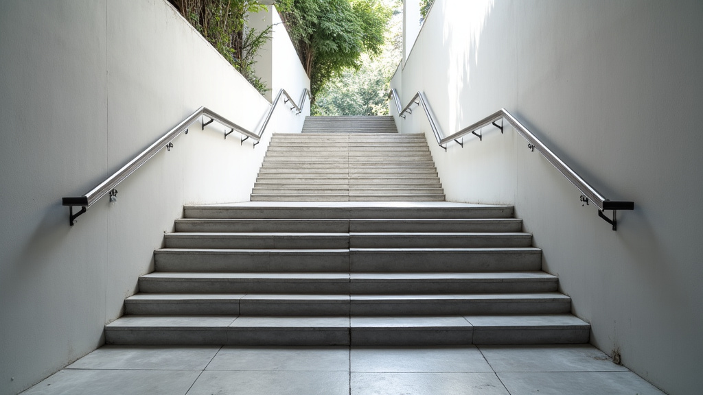 Monte-escalier tournant sur un escalier en colimaçon à Saint-Gaultier