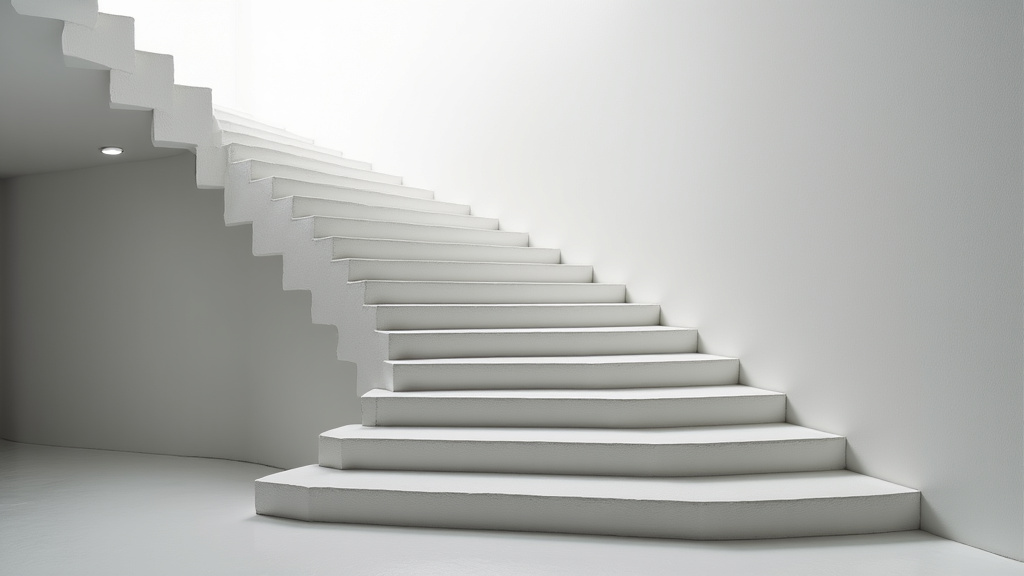 Monte-escalier tournant sur un escalier en colimaçon à Saint-Martin-de-Seignanx